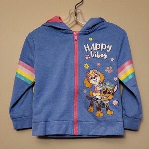 Nickelodeon Paw Patrol zip up hoodie